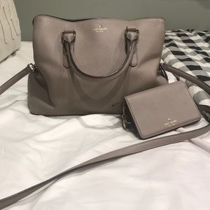 NWOT Kate Spade Purse & Matching Wallet